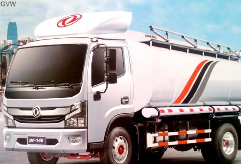 Dongfeng DF-140 Rigid truck shown in the supplied brochure